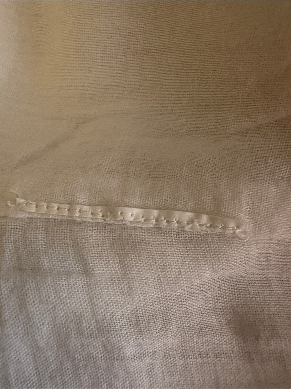 Club Monaco White Linen Tassel-Trim Slip Dress - Picture 5 of 7